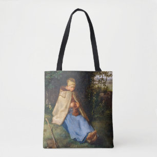 Bolsa Tote Jean-Francois Millet - The Knitter