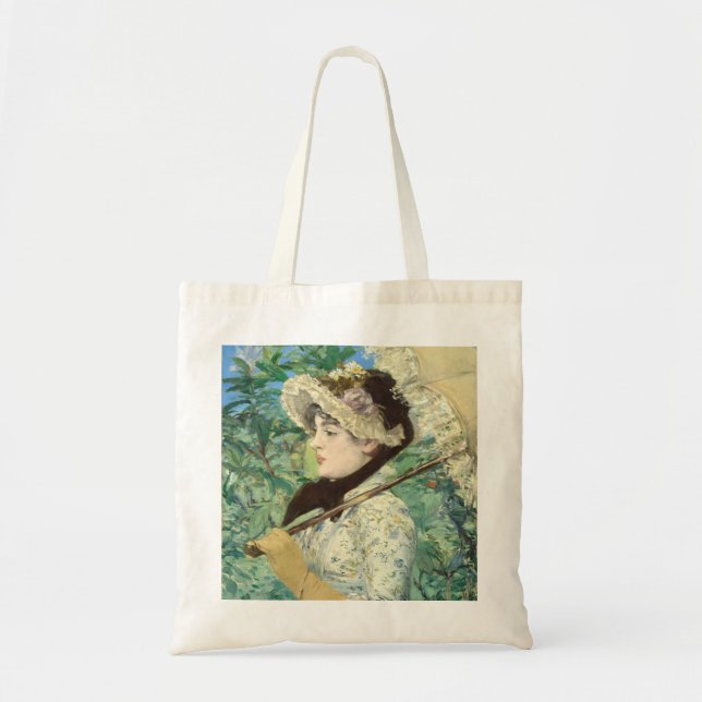 Bolsa Tote Jeanne (Primavera) Edouard Manet (Frente)