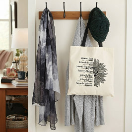 Bolsa Tote Jehováh nomeia girassol