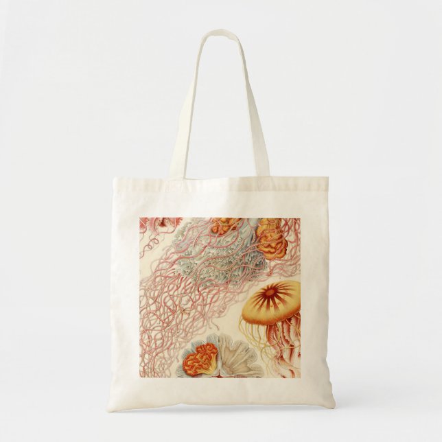 Bolsa Tote Jellyfish - Ernst Haeckel (Frente)