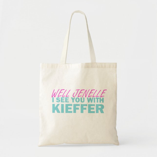 Bolsa Tote Jenelle bom eu ver o com Kieffer (Frente)