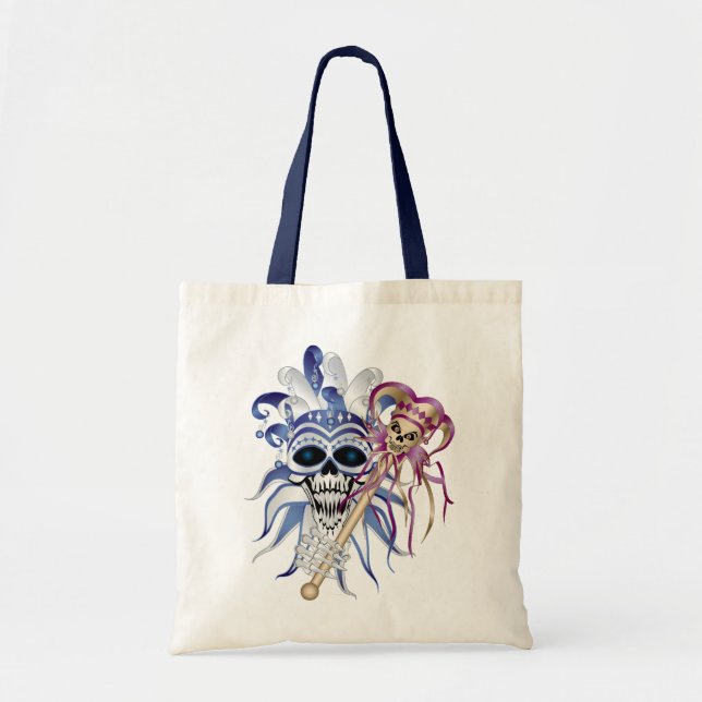Bolsa Tote Jester Skull (Frente)