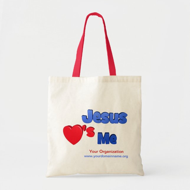 Bolsa Tote Jesus ama-me (Frente)