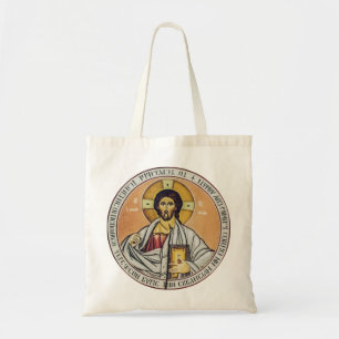 Bolsa Tote Jesus Cristo Pantocrator cúpula da Igreja