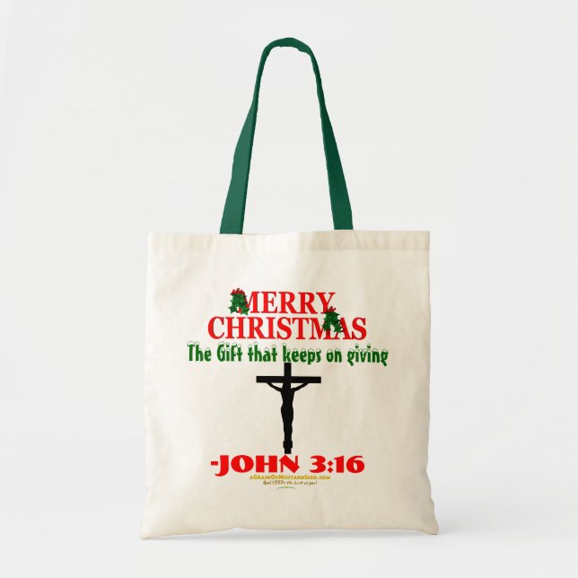 Bolsa Tote Jesus de Natal (Frente)