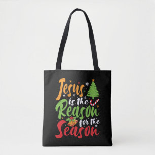 Bolsa Tote Jesus É A Razão Do Pijama De Natal