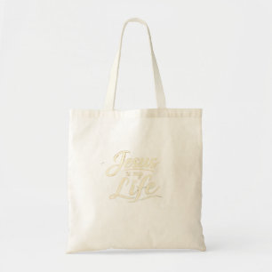 BOLSA TOTE JESUS É MINHA VIDA TOTE BAG