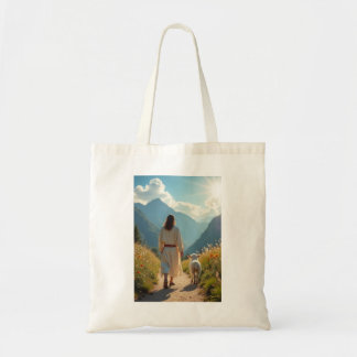 Bolsa Tote Jesus e o Saco do Tote de Lamb | Christian Faith G