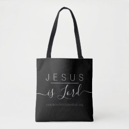 Bolsa Tote Jesus é o Senhor
