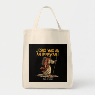 Bolsa Tote Jesus É Um Único Imigrante Apoio Cruzado Design