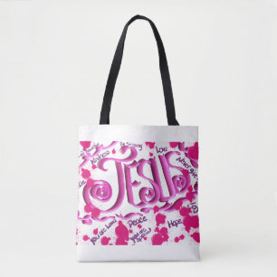 Bolsa Tote JESUS encoraje o saco.