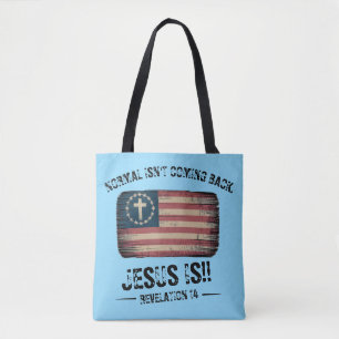 Bolsa Tote Jesus Está Voltando