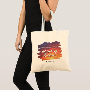 Bolsa Tote JESUS FOI RESSUSCITADO Sunset Christian Easter