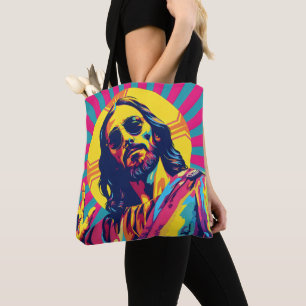 Bolsa Tote Jesus Legal Pop Art