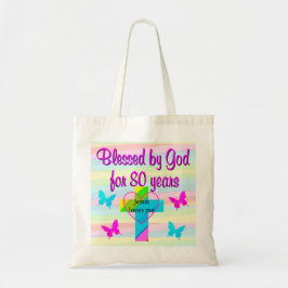 BOLSA TOTE JESUS ME AMA 80 ANIVERSÁRIO TOTE BAG