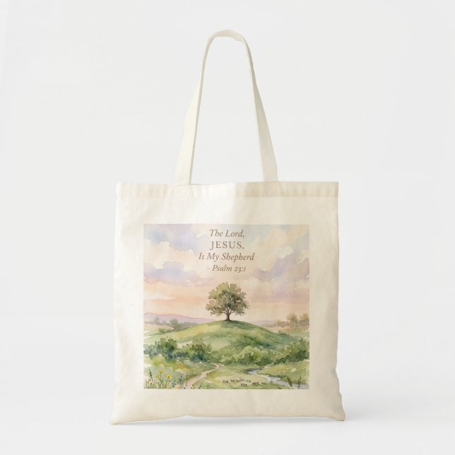 Bolsa Tote Jesus o Bom Pastor (Frente)