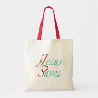 Bolsa Tote Jesus Salva Citação Cristã