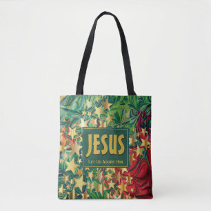 Bolsa Tote JESUS, vamos adorá-lo.
