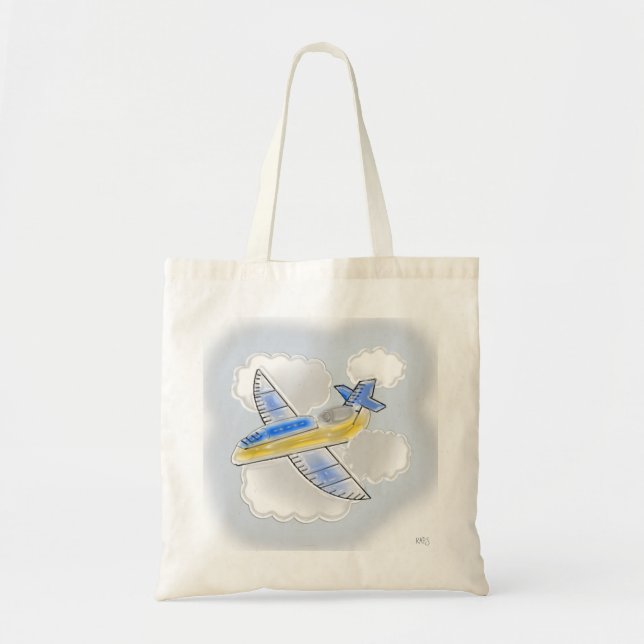 Bolsa Tote Jet Airplane Bag (Frente)