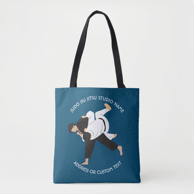 Bolsa Tote Jiu Jitsu Judo Martial Arts Studio (Frente)