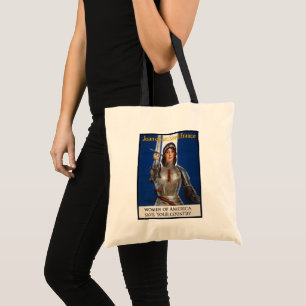 Bolsa Tote Joana d'Arc French Heroine Knight National Hero