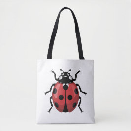 Bolsa Tote Joaninha Pontinhos de Alegria 