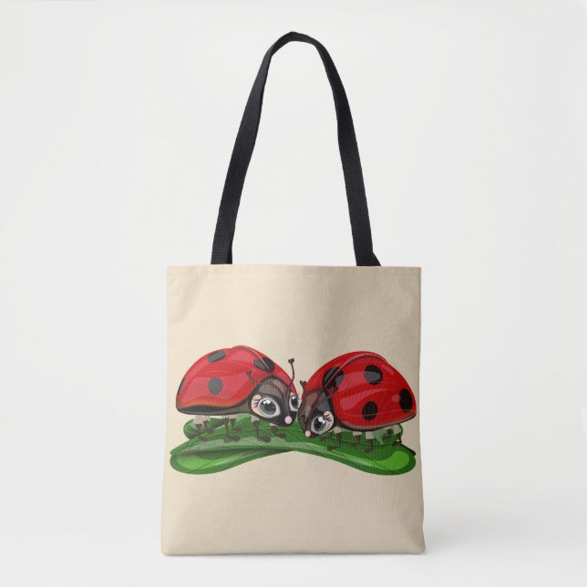 Bolsa Tote Joaninhas  (Frente)