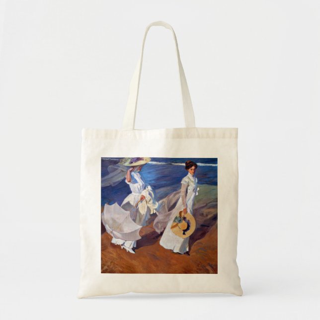 Bolsa Tote Joaquin Sorolla Stroll ao longo da costa (Frente)
