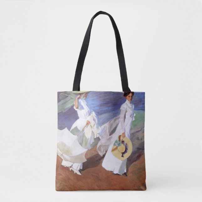 Bolsa Tote Joaquin Sorolla Women Walking Beach (Frente)