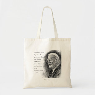 Bolsa Tote Joe Biden & Quote Ecoamigável