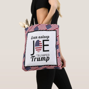Bolsa Tote Joe Trumped Trump, American Flag