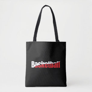 Bolsa Tote Jogador de Basquete Abstrato Swish - Arte de Palav