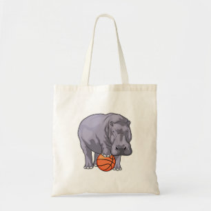 Bolsa Tote Jogador de basquetebol do Hippo