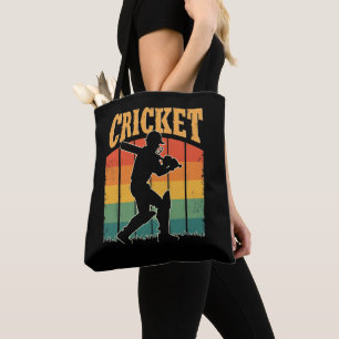 Bolsa Tote Jogador de críquete desportivo - Jogo de Cavalheir