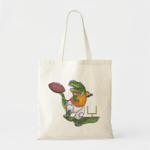 Bolsa Tote Jogador de futebol de Dino