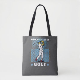Bolsa Tote jogador de golfe