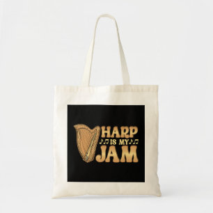 Bolsa Tote Jogador De Harp Engraçado É Minha Música Musical D