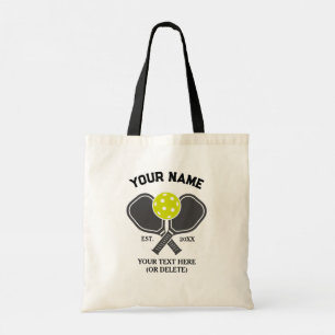 Bolsa Tote Jogador de Pickleball Personalizado - Adicionar se