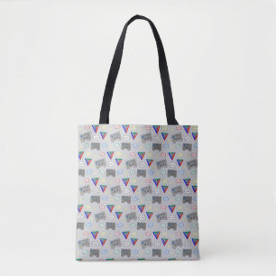 Bolsa Tote Jogador de sistema de diversão e Rico 3