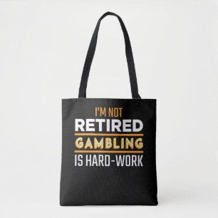Bolsa Tote Jogador Engraçado De Máquinas De Slot Do Gambler C