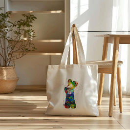 Bolsa Tote Jogadora de Basquete Feminina