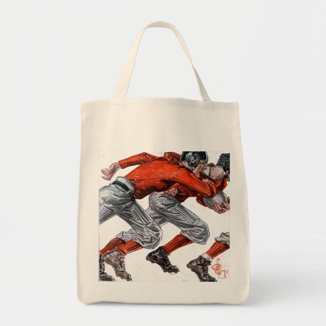 Bolsa Tote Jogadores de futebol (Frente)
