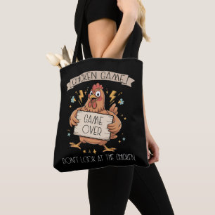 Bolsa Tote Jogo da Galinha Não Olhe Para A Galinha