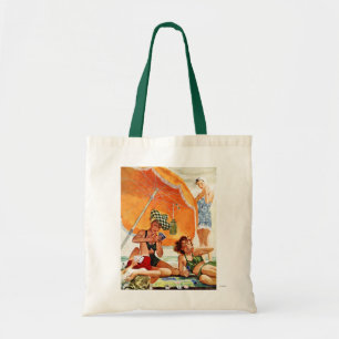Bolsa Tote Jogo de cartas na praia por Alex Ross