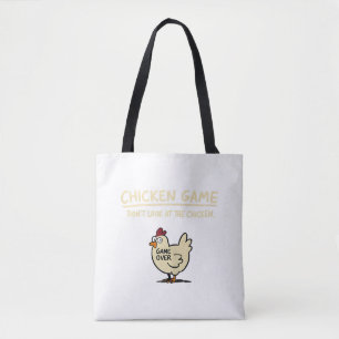Bolsa Tote Jogo de Frango Não Olhe Para o Frango Frango Diver