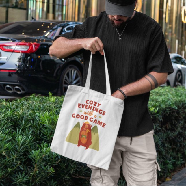 Bolsa Tote Jogo do Urso Louco (Criador carregado)