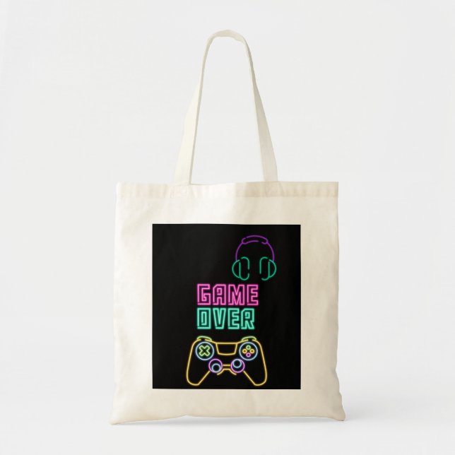 Bolsa Tote Jogo legal Neon. (Frente)