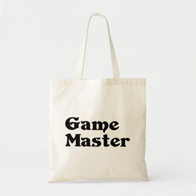 Bolsa Tote Jogo mestre (Frente)