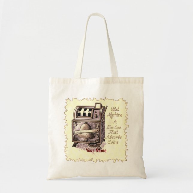 Bolsa Tote Jogos de azar Red Bell slots  (Frente)
