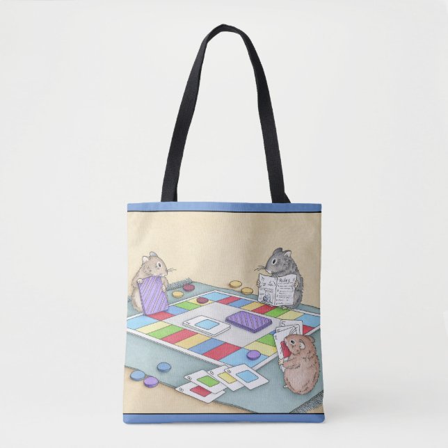 Bolsa Tote Jogos de Hamster (Frente)